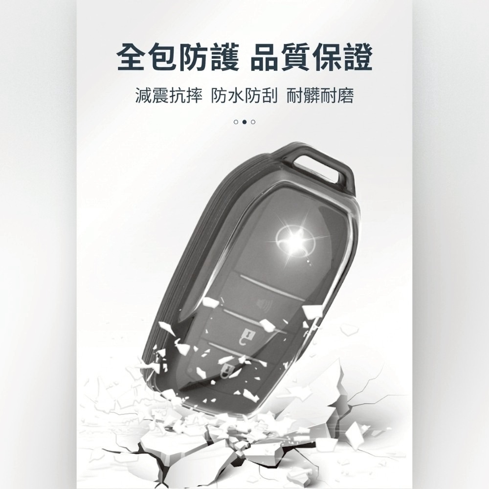 【JP嚴選-捷仕特】遙控車鑰匙保護套 B款 鑰匙 保護殼 RAV4第5代 5.5代 CAMRY CHR ALTIS-細節圖9