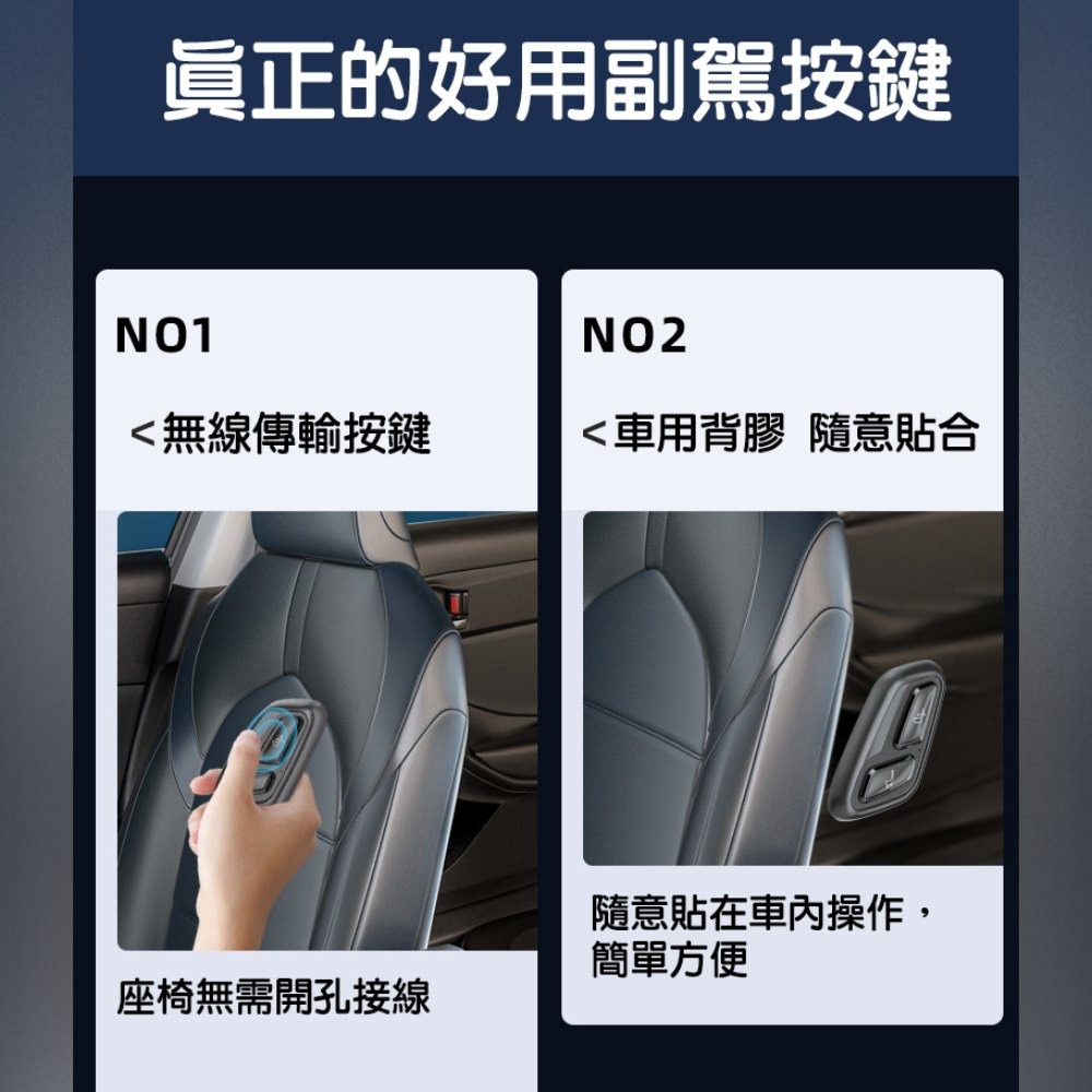 【JP嚴選-捷仕特】LEXUS 副駕專用電動椅控制器 老闆椅 副駕駛控制器 副駕駛座遙控器 ES UX NX RX NX-細節圖3