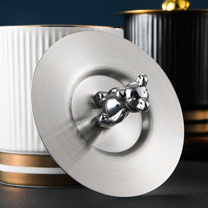 304不銹鋼防塵杯蓋 馬克杯蓋 水杯便攜蓋耐摔耐高溫易清洗卡通杯蓋 杯蓋 蓋子 贈安裝小工具-細節圖2