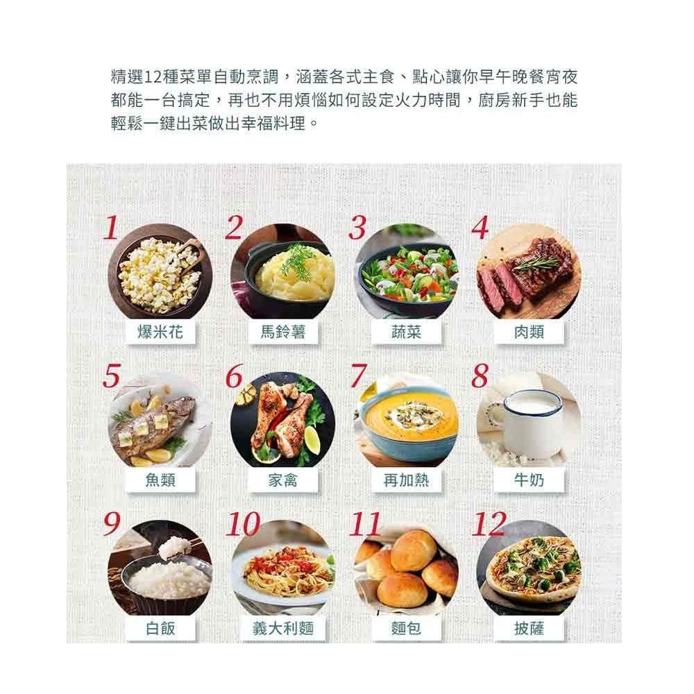 聲寶微波爐 20L微電腦平台式經典美型微波爐 RE-C020PM-細節圖4