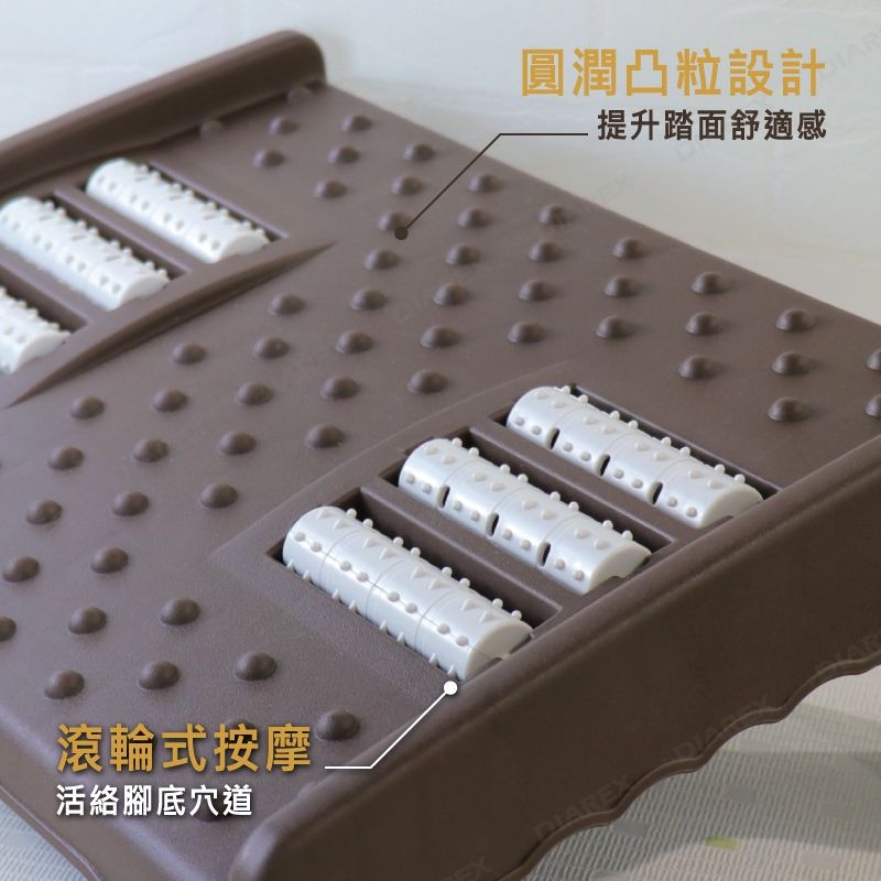 妙管家 健康滾輪足底踏板擱腳凳 HK-8212-細節圖4