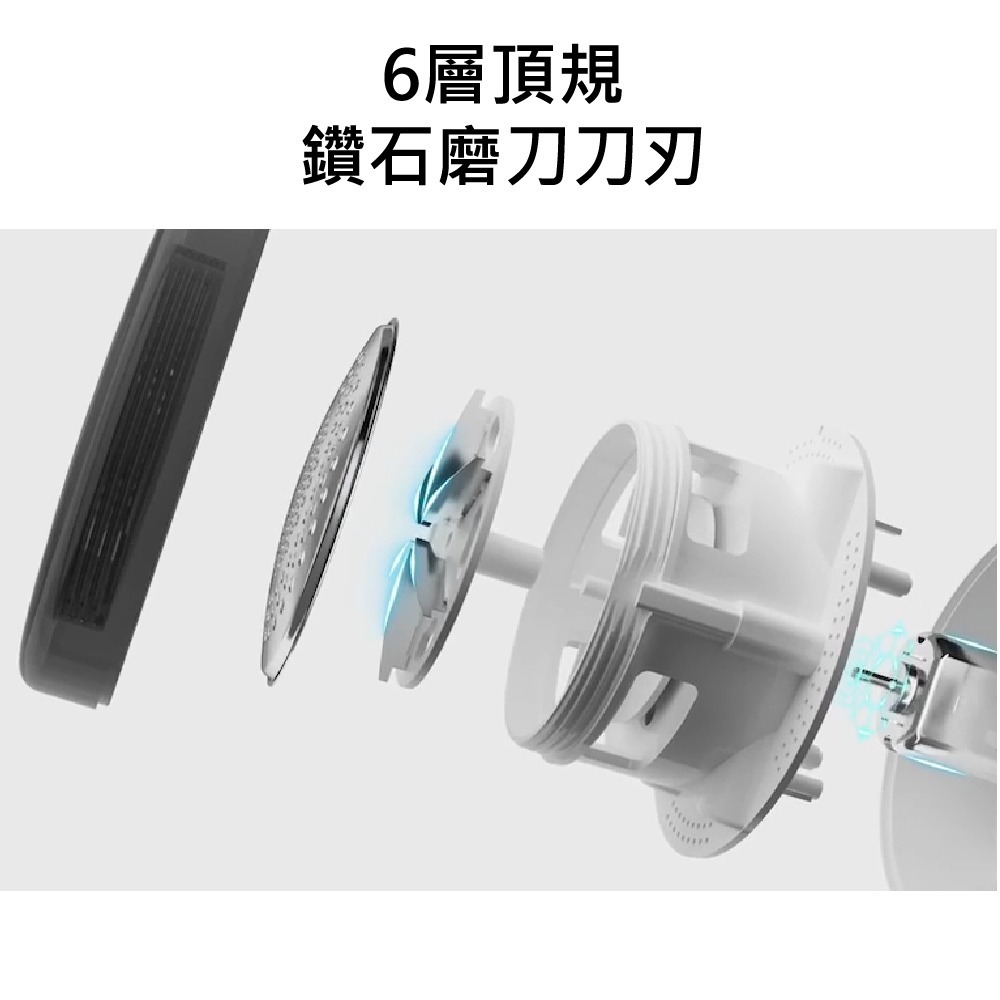 Osner 韓國歐紳 多動向3段速充電式除毛球機 BZ-3001 午夜黑-細節圖4