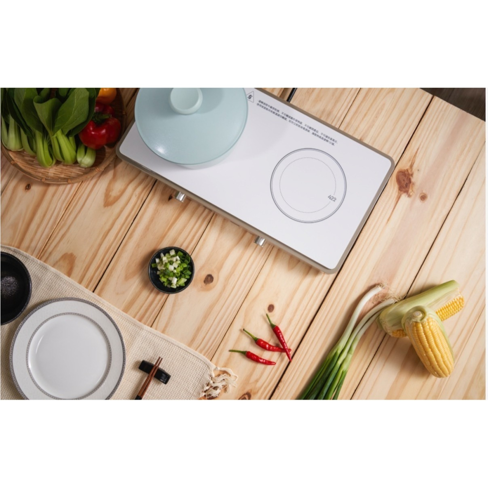 422 美型多功能恆溫雙口電磁爐(H2011A)-細節圖3