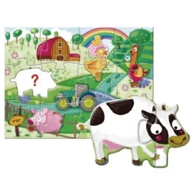 KIDsREAD Puzzle in Puzzle 系列 點讀語音拼圖 開心農場 交通工具-細節圖8
