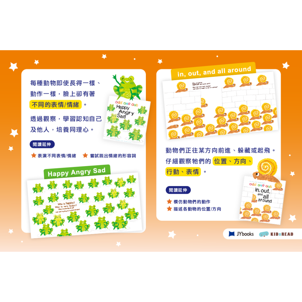 KIDsREAD Odd One Out 英文益智點讀繪本-細節圖4