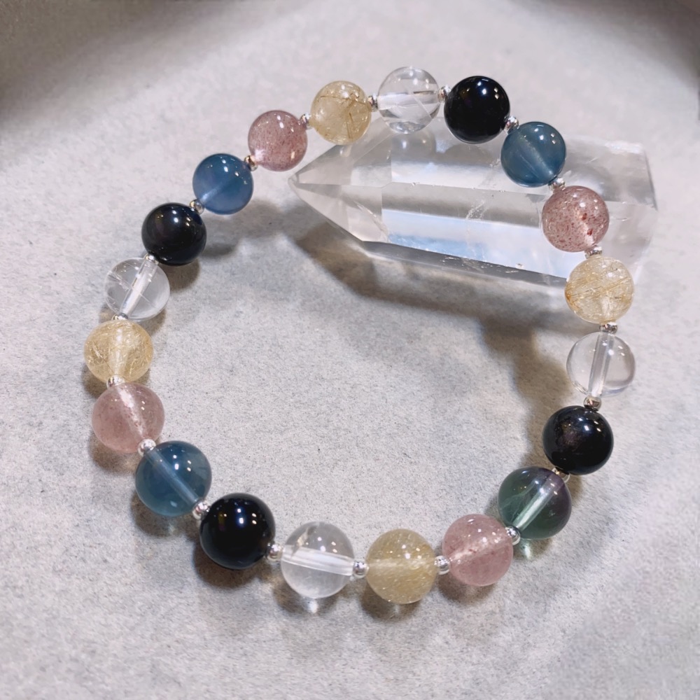《幸運水晶》天然五行珠-細節圖2