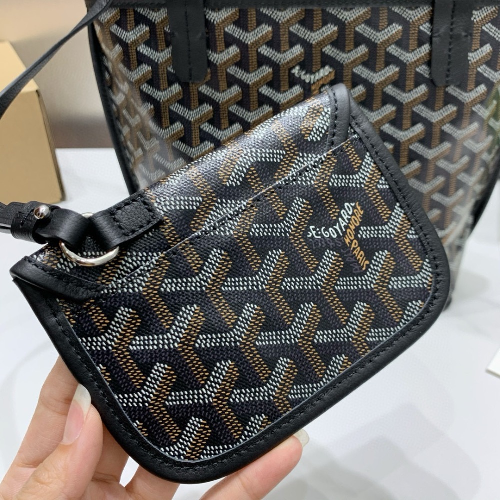 Goyard Mini Tote Anjuo  被稱為聖路易（Saint Louis）的法國路易九世國王-細節圖6
