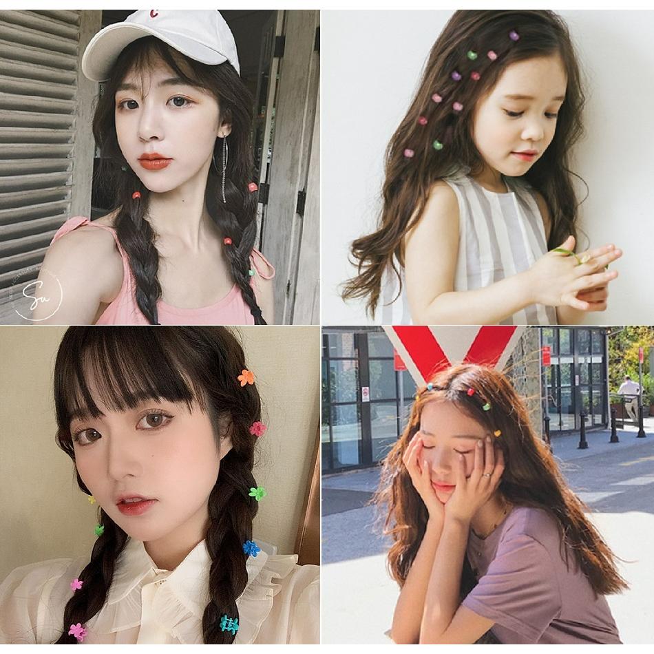 【台灣現貨】3.5cm兒童冰淇淋色果凍色小鴨嘴夾 糖果色一字夾邊夾 瀏海夾 化妝必備 豆豆夾小抓夾 髮夾髮飾 頭飾-細節圖9