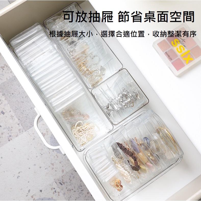 【台灣現貨】透明PVC飾品首飾收納袋 加厚抗氧化 夾鏈袋自封袋 夾鍊袋 包裝袋 密封收納 旅行外出 便攜 B020-細節圖2