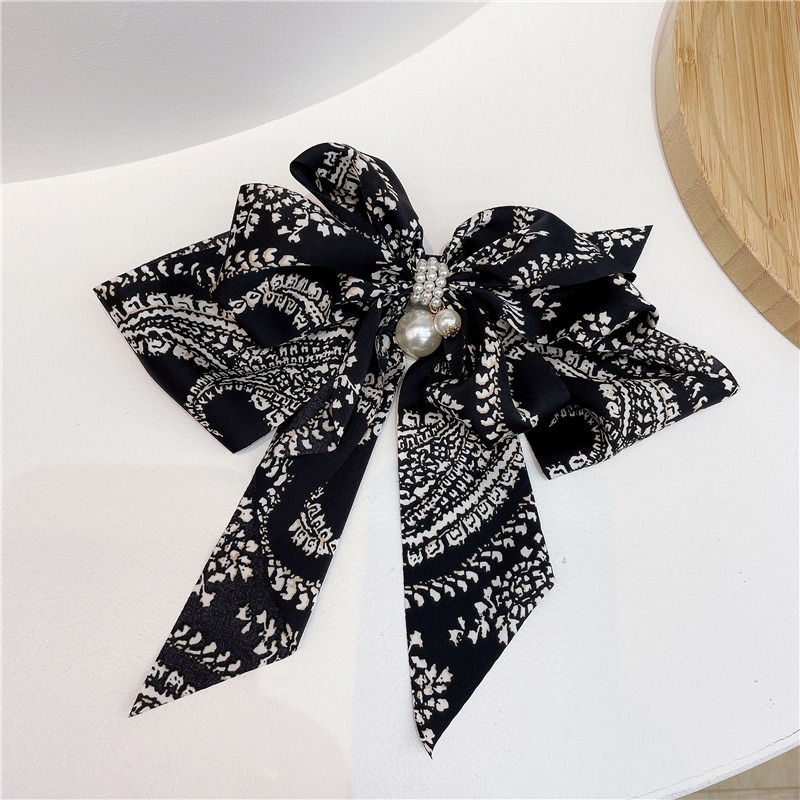 【台灣現貨】日韓高質感造型髮箍髮夾 韓版千鳥格髮帶 彈簧夾 寬髮帶 髮圈 髮飾 女 黑白蕾絲蝴蝶結 碎髮頭箍洗臉頭飾-規格圖11