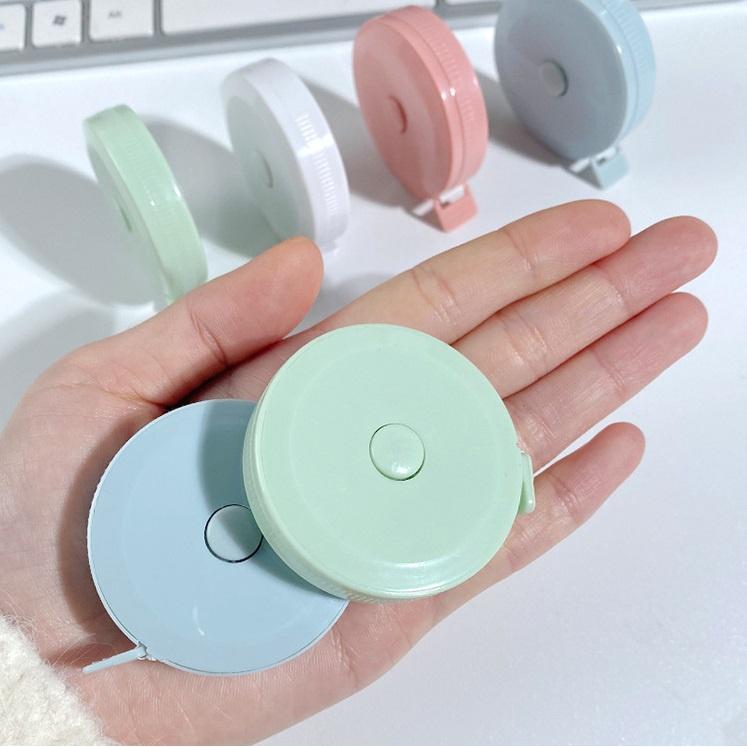 【台灣現貨】北歐風測量皮尺 量三圍捲尺 迷你卷尺 隨身迷你皮尺 量衣軟尺 可伸縮 布尺 軟尺 KD107-細節圖7