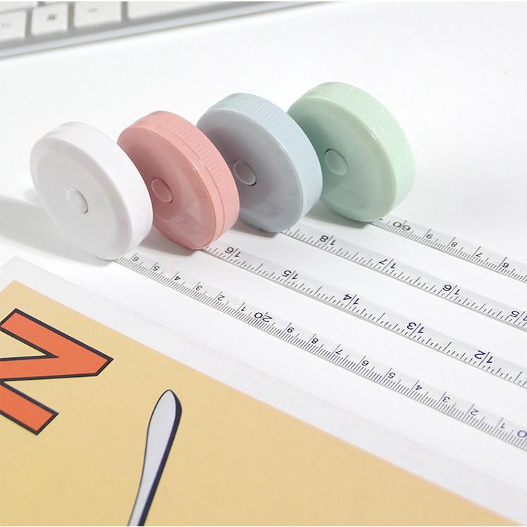 【台灣現貨】北歐風測量皮尺 量三圍捲尺 迷你卷尺 隨身迷你皮尺 量衣軟尺 可伸縮 布尺 軟尺 KD107-細節圖8