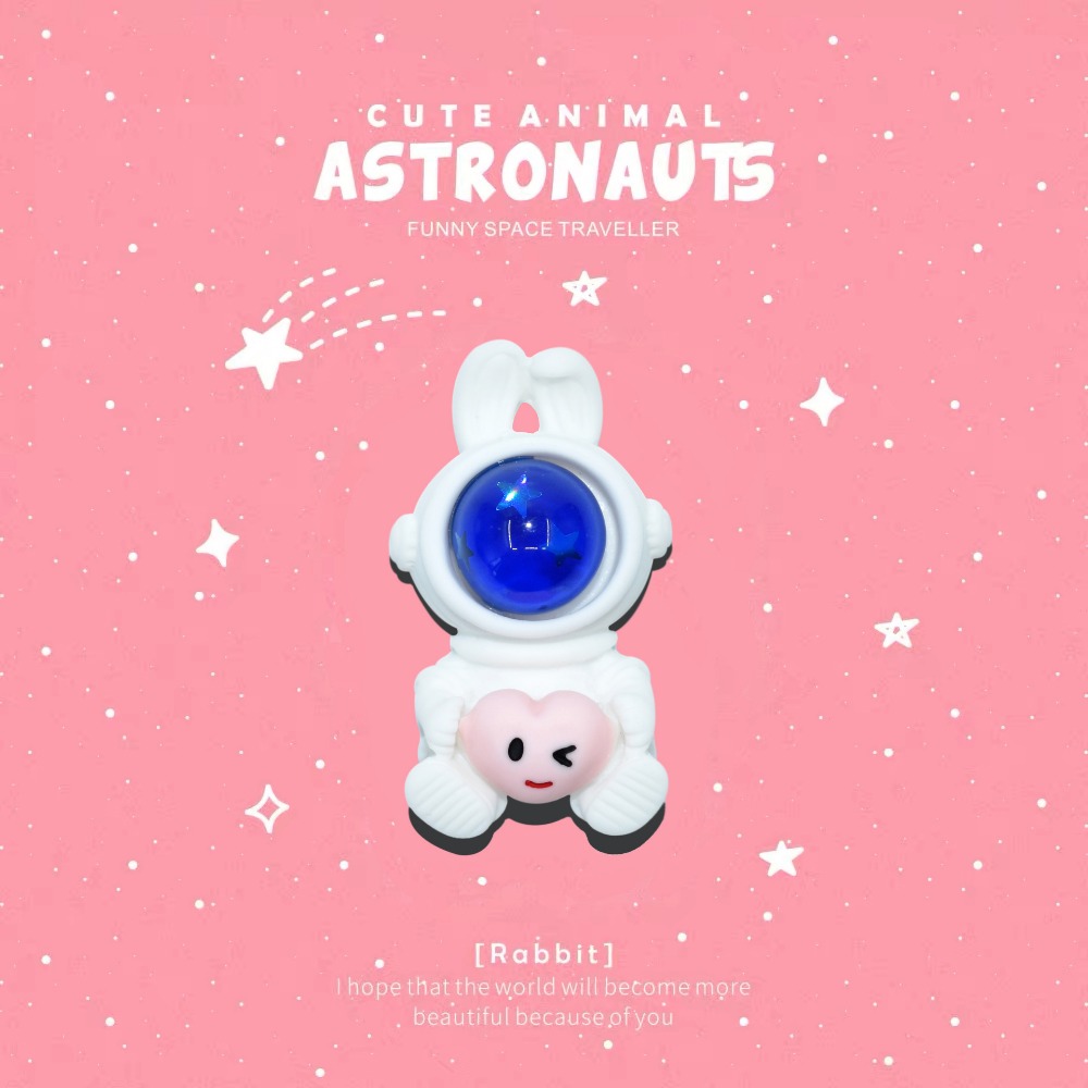 【台灣現貨】汽車出風口太空人宇航員擺件裝飾 創意可愛造型裝飾香薰 轎車汽車擺飾 空調冷氣孔 車用汽車車內車載裝飾品-規格圖11