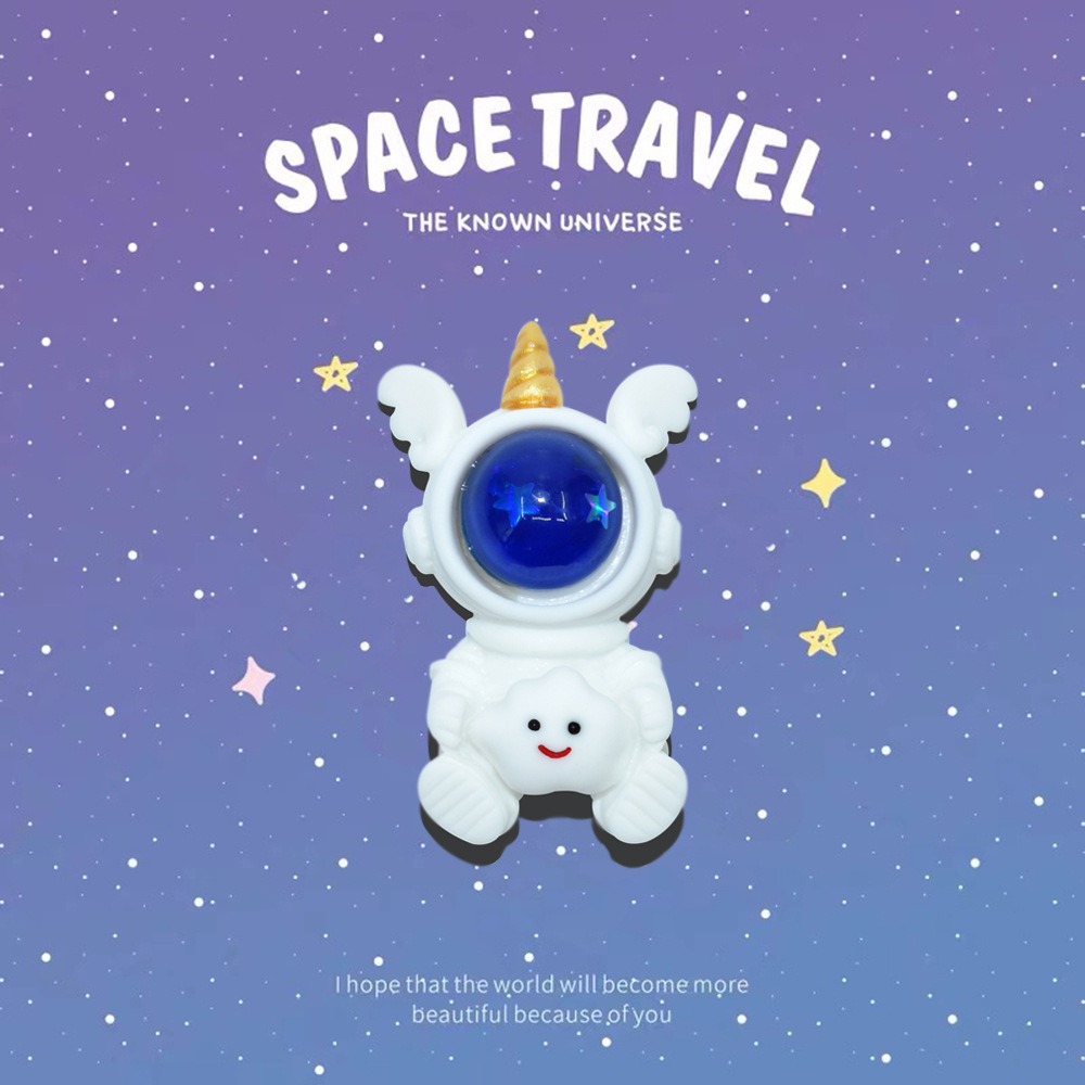 【台灣現貨】汽車出風口太空人宇航員擺件裝飾 創意可愛造型裝飾香薰 轎車汽車擺飾 空調冷氣孔 車用汽車車內車載裝飾品-規格圖11