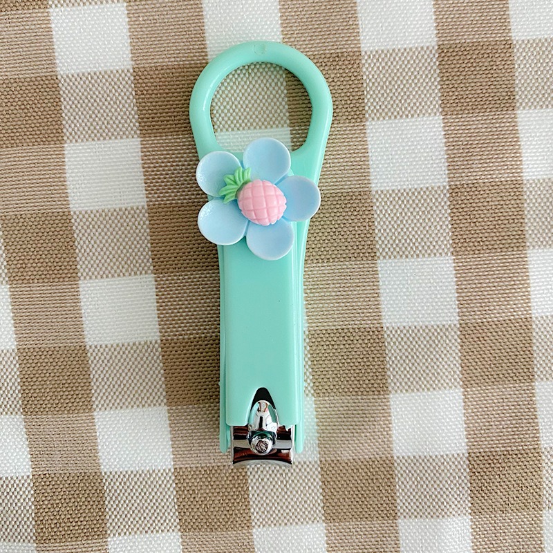 【台灣現貨】馬卡龍立體可愛造型指甲剪 小孩兒童指甲剪刀 防噴濺 立體圖案 指甲刀 方便攜帶 卡通指甲剪-規格圖9