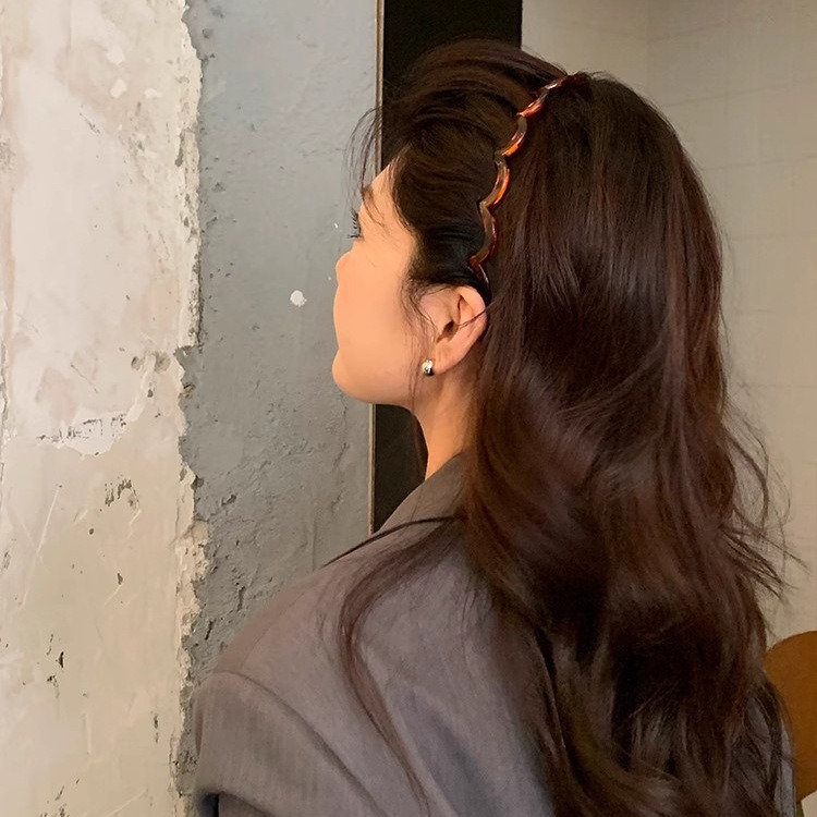 【台灣現貨】顯高顱頂波浪髮箍 頭髮蓬鬆神器 韓系波浪高顱頂髮箍 碎髮波浪髪箍 洗臉髮箍 帶齒髮箍 髮飾頭飾-細節圖9