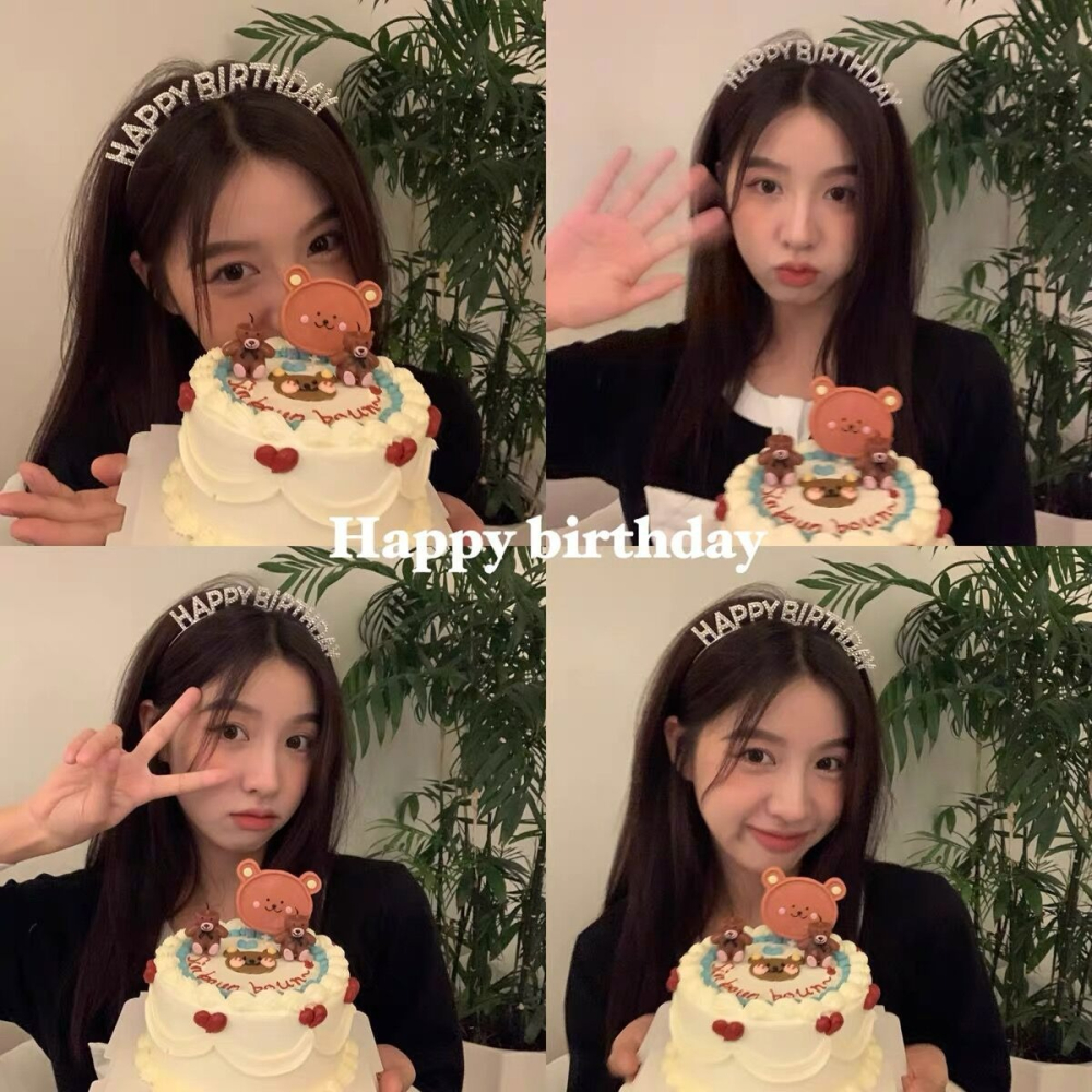 【台灣現貨】生日派對造型髮箍 生日水鑽髮箍 happy birthday生日快樂 生日慶生 生日布置 壽星造型金屬髮箍-細節圖5