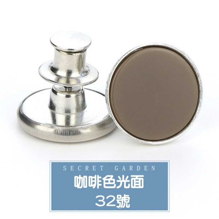 【台灣現貨】萬用收腰鈕扣(40款)  收腰神器 縮腰紐扣 腰圍修改調節 免釘可拆卸 牛仔褲扣子 金屬扣子 褲子裙子-規格圖11