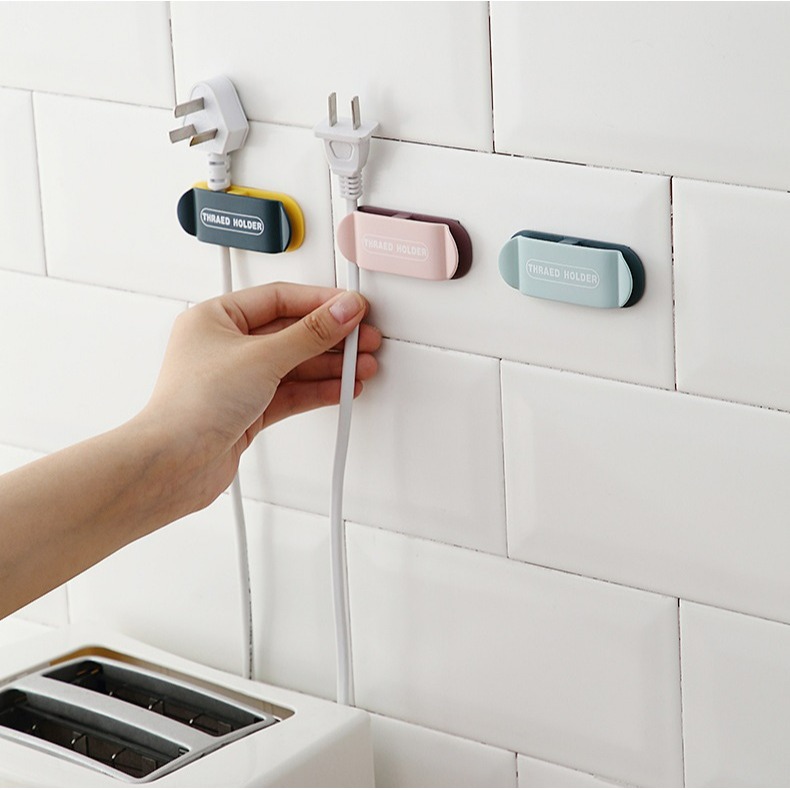 【台灣現貨】免打孔插頭掛勾 數據線收納器 插頭固定器 無痕掛勾 理線器 電線固定 多功能集線器 電線收納神器 免釘 無痕-細節圖10