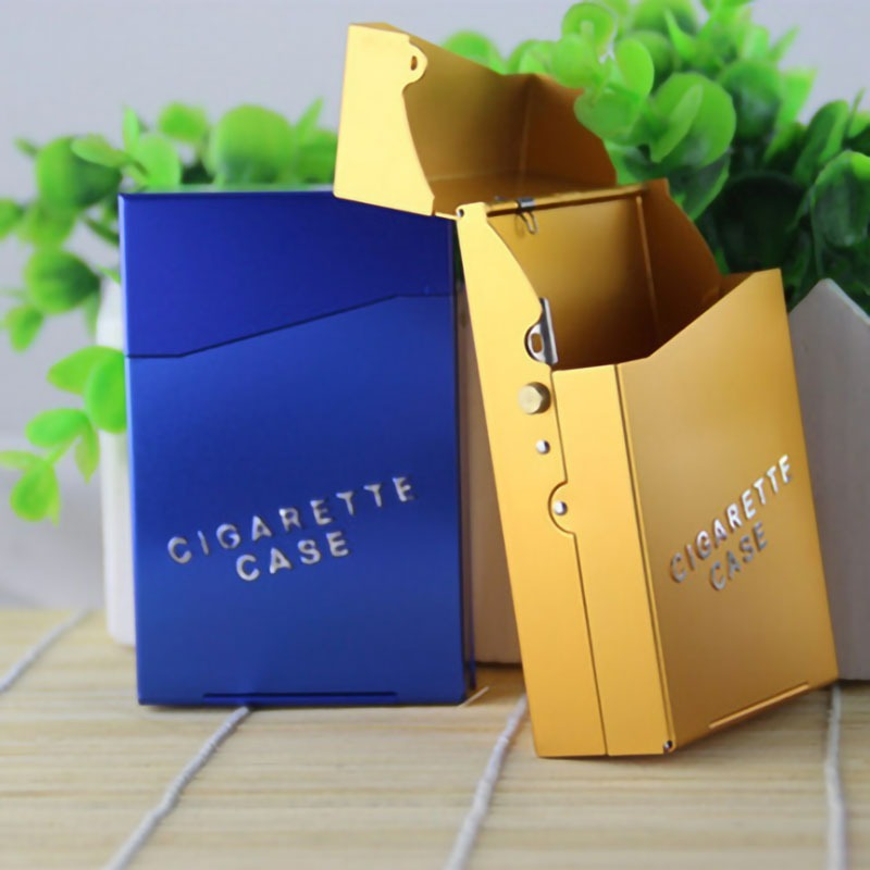 【台灣現貨】自動彈蓋 磁性扣彩色金屬收納盒 磁吸式金屬盒20隻整裝 金屬盒 鋁合金收納盒 名片盒 鐵盒鋁盒-細節圖5