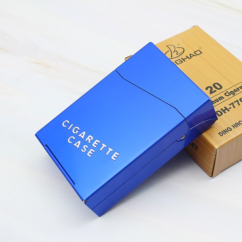 【台灣現貨】自動彈蓋 磁性扣彩色金屬收納盒 磁吸式金屬盒20隻整裝 金屬盒 鋁合金收納盒 名片盒 鐵盒鋁盒-規格圖7