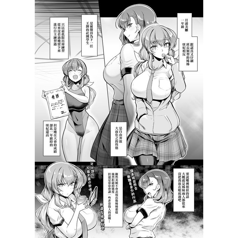 <麗卡> [現貨] <同人誌> 游泳社王牌催眠計畫 1 2 作者: 8cm (はっせん)-細節圖6