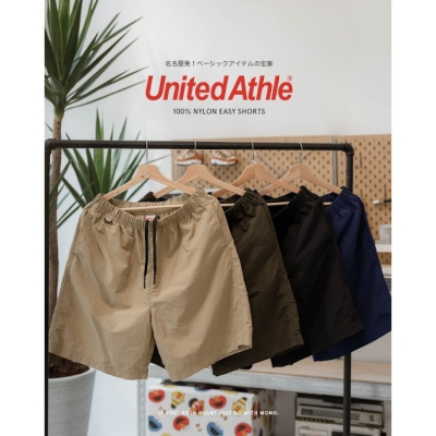 United Athle 輕便尼龍 4色短褲 3188001