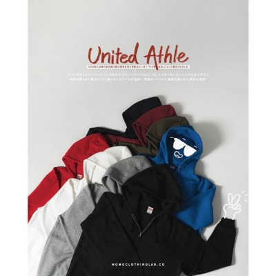 United Athle 10.0oz 內刷毛連帽外套 UA3562001