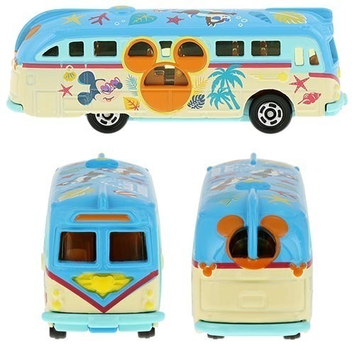 【現貨】Tomica 東京迪士尼限定 - 奇奇蒂蒂 花栗鼠 夏日巴士 Tokyo Disneyland-細節圖3