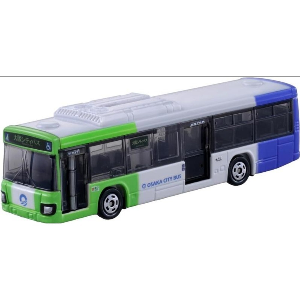 【現貨】全新Tomica 多美小汽車No.129 ISUZU ERGA Osaka City Bus 大阪都市巴士-細節圖2