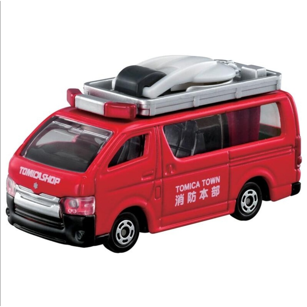 【日版現貨】全新日本Tomica shop限定 消防無線電廣播車-細節圖2