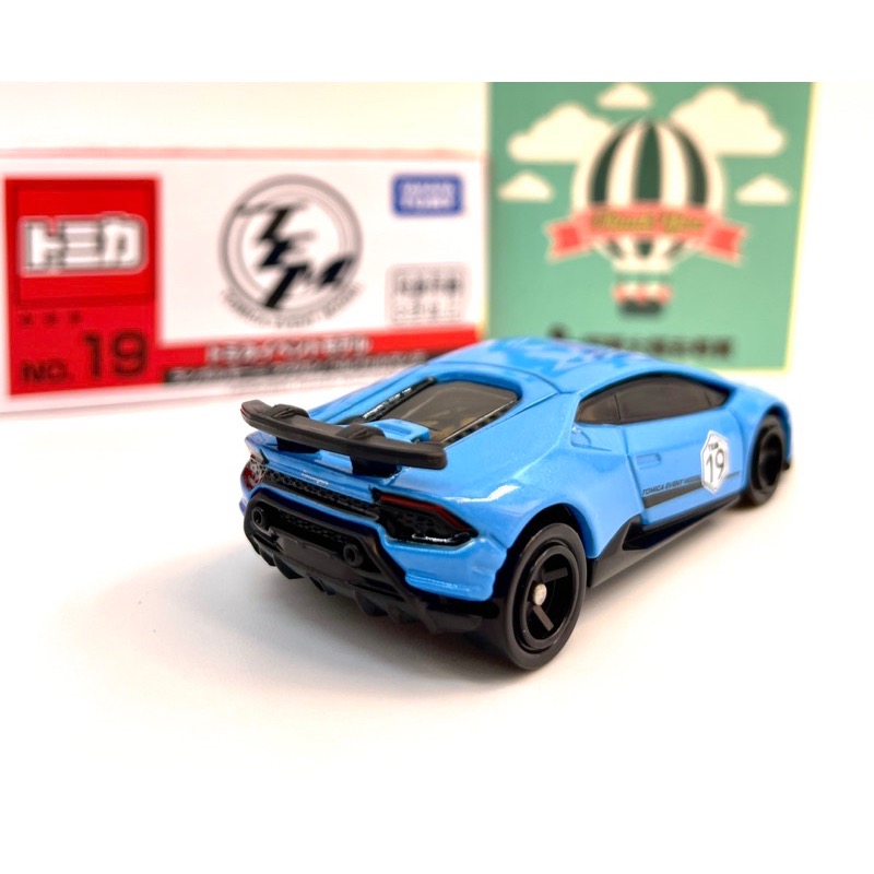 現貨 全新Tomica TEM多美小汽車No.19 藍寶堅尼Huracan Performante會場限定 麗嬰公司貨-細節圖5