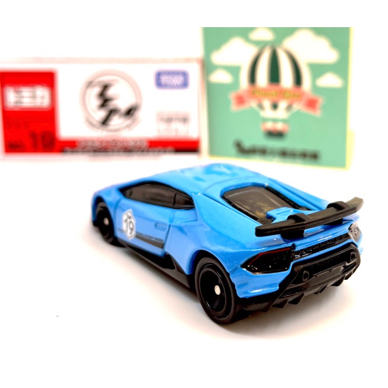 現貨 全新Tomica TEM多美小汽車No.19 藍寶堅尼Huracan Performante會場限定 麗嬰公司貨-細節圖6