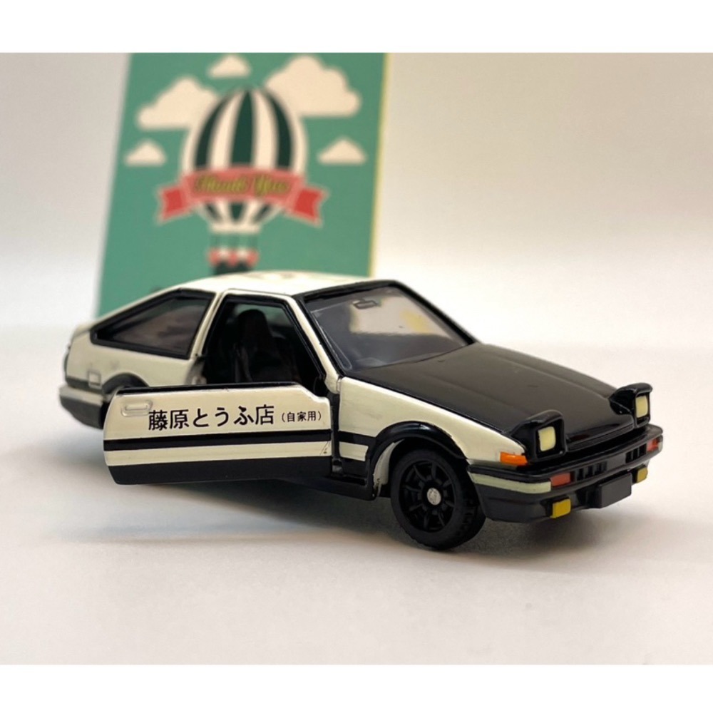 絕版 現貨 全新Tomica Dream Tomica 多美 No.145 頭文字D AE86 initial D-細節圖2