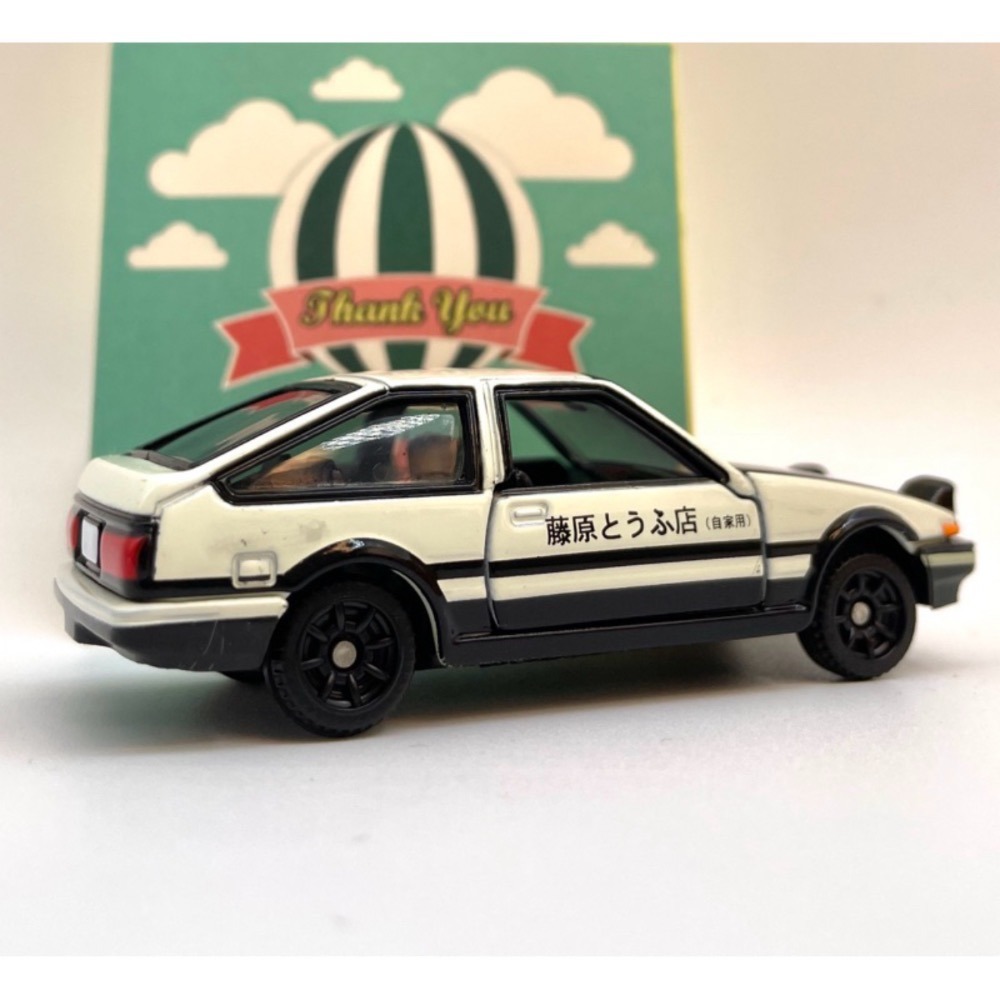 絕版 現貨 全新Tomica Dream Tomica 多美 No.145 頭文字D AE86 initial D-細節圖6