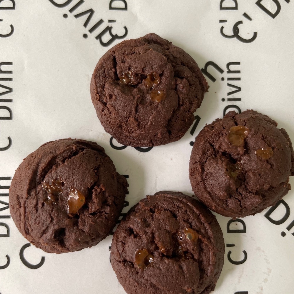 Sea salt caramel chocolate cookie 海鹽焦糖巧克力餅乾-細節圖6