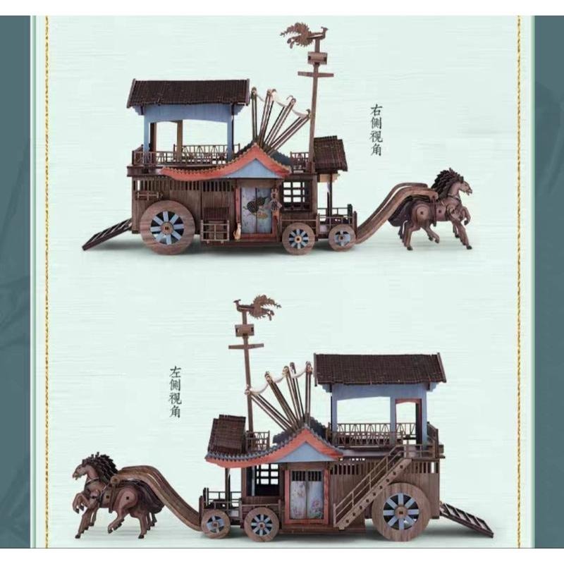 現貨║娛影文創蓮花樓官方正版蓮博基尼模型 李蓮花馬車-細節圖4