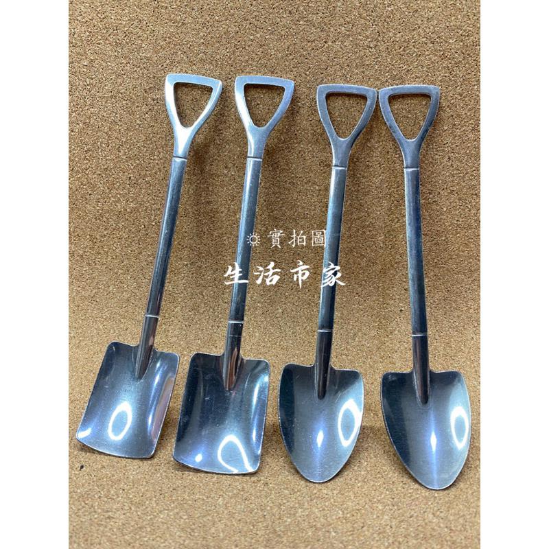 現貨 鐵鍬造型湯匙 尖匙 / 平匙 蛋糕匙 點心匙 造型湯匙 不鏽鋼湯匙 甜點匙 冰淇淋匙 水果匙 小湯匙 咖啡匙 餐具-細節圖4