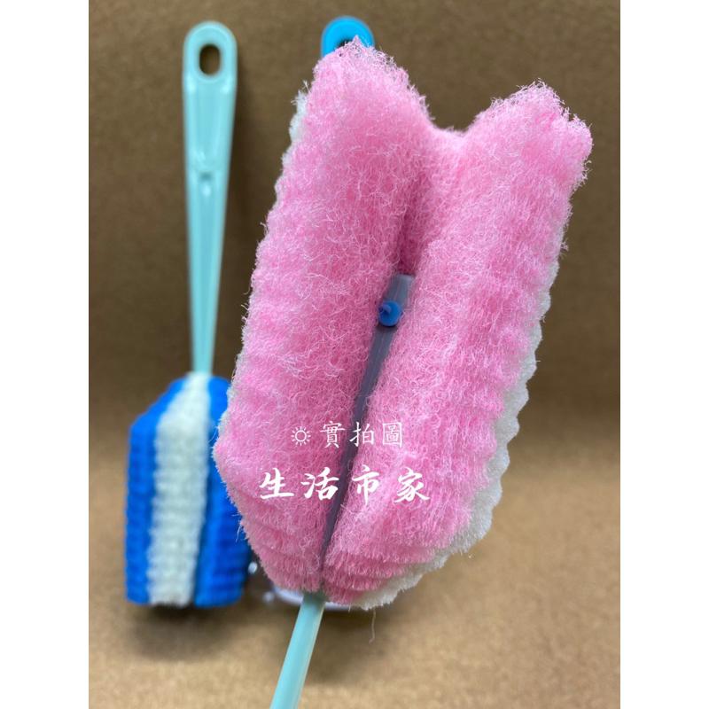 現貨 26.5cm 菜瓜布洗杯刷 奶瓶杯刷 高腳杯刷 保溫瓶刷 玻璃杯刷 奶瓶清潔-細節圖7