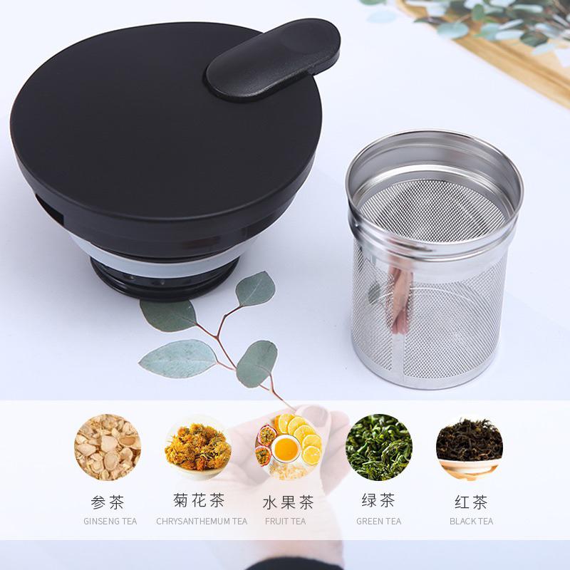 現貨 316 不鏽鋼咖啡保溫壺 悶茶壺 保溫壺 咖啡壺 茶壺 泡茶壺 濾茶壺 花茶壺 辦公壺 不鏽鋼保溫壺-細節圖5