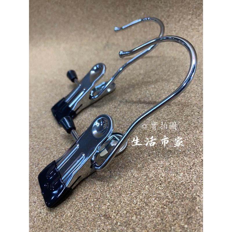 現貨 2入 帶夾掛勾 360度 掛勾夾 掛勾+防滑夾 不鏽鋼強力衣夾 防滑衣夾 衣夾 鞋夾 掛勾 強力衣夾-細節圖5