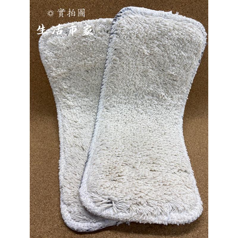 現貨 2入 潔麗牌 乾濕兩用 純棉拖把布 黏貼式拖把布 拖把布 黏貼拖把布 替換布 純棉替換布 純棉布 台灣製造-細節圖3