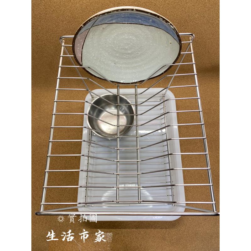 現貨 台灣製 皇家中型雙層碗盤架 雙層碗盤架 碗盤架 碗盤收納架 瀝水架 滴水盤架 廚房收納架 雙層架-細節圖3