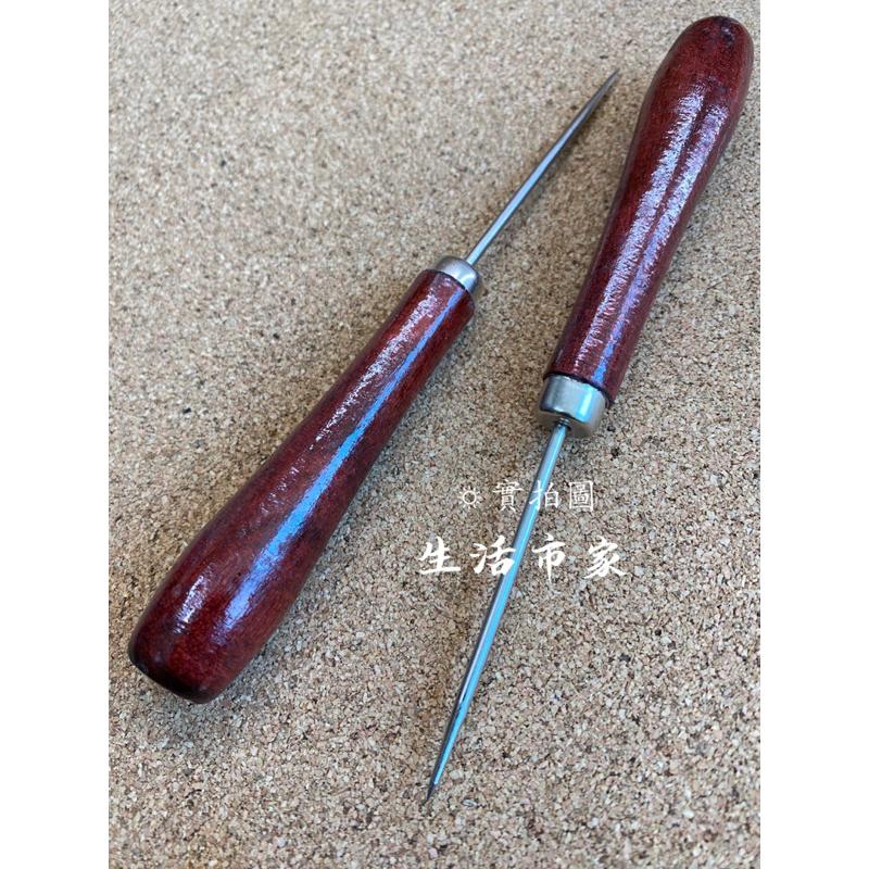 現貨 2入 木柄錐子 13cm 針鉆 木柄針鉆 鑽子 木柄鑽 雞蛋糕 紅豆餅 章魚燒 拆線 尖鑽 尖錐 台灣製-細節圖8
