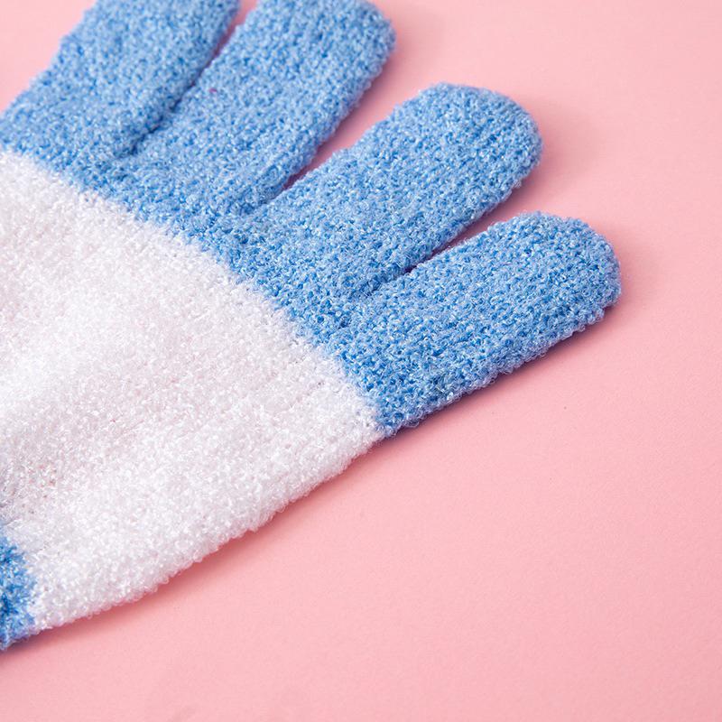 現貨 台灣製 2入 去角質沐浴手套 沐浴手套 洗澡手套 去角質手套 搓澡手套 搓背手套 沐浴刷 衛浴用品-細節圖8