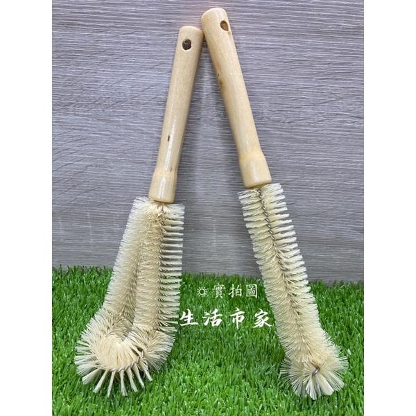 現貨 零死角 加長 奶瓶刷 木柄直型瓶刷 木柄彎型瓶刷 瓶刷 杯刷 木柄刷 清潔刷 直型刷 彎型刷 刷子-細節圖3