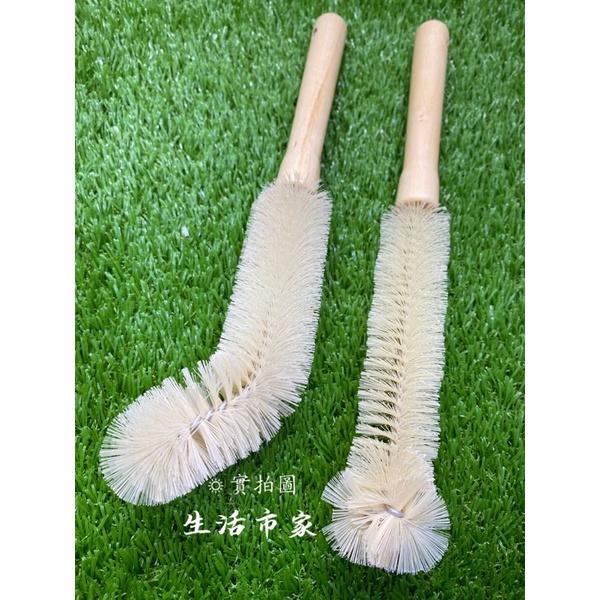 現貨 零死角 加長 奶瓶刷 木柄直型瓶刷 木柄彎型瓶刷 瓶刷 杯刷 木柄刷 清潔刷 直型刷 彎型刷 刷子-細節圖4
