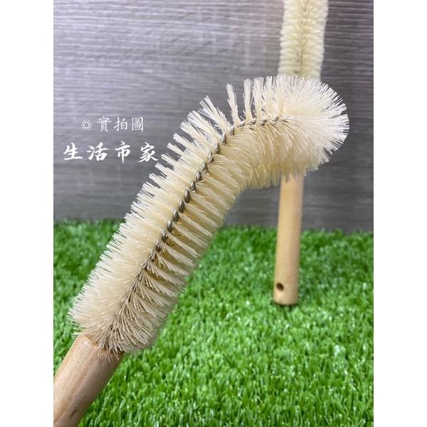 現貨 零死角 加長 奶瓶刷 木柄直型瓶刷 木柄彎型瓶刷 瓶刷 杯刷 木柄刷 清潔刷 直型刷 彎型刷 刷子-細節圖5