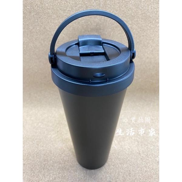 現貨 600ml 霧光手提咖啡杯 咖啡杯 手提保溫杯 保溫杯 手提咖啡杯 真空保溫杯 真空杯-細節圖5