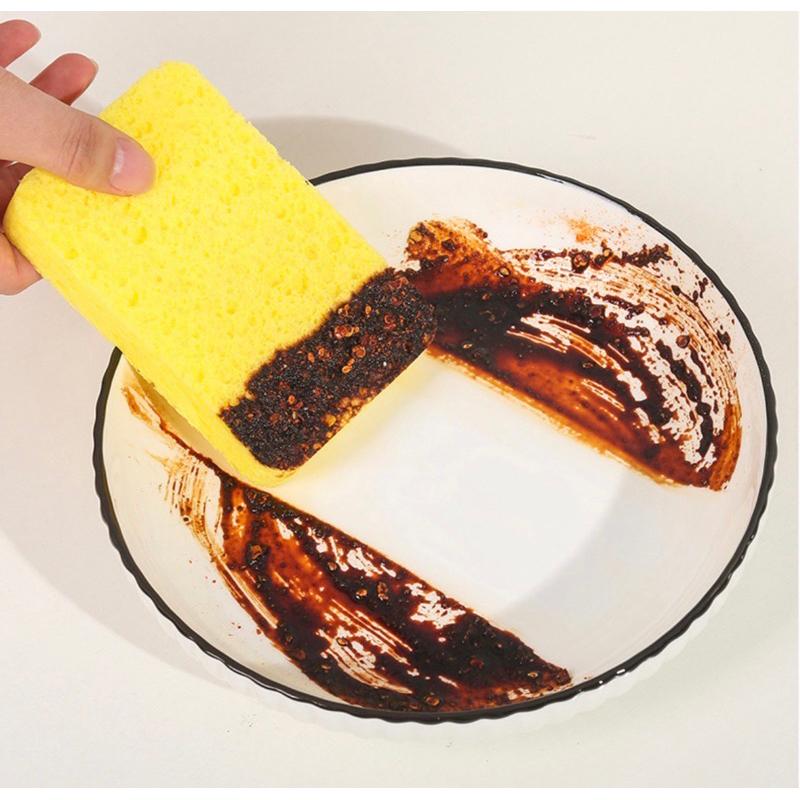 現貨 木漿海綿塊 海綿菜瓜布 海綿塊 菜瓜布 海綿 洗碗菜瓜布 洗碗布 海綿洗碗布 廚房清潔 清潔塊-細節圖8